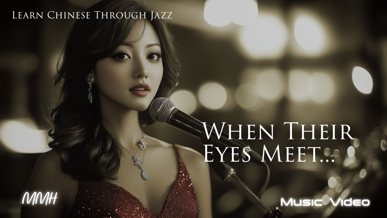 Learn Chinese Jazz Romance: When Our Eyes Meet